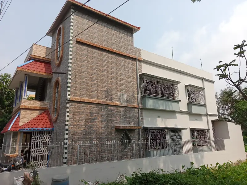 brown apartment in kolkata